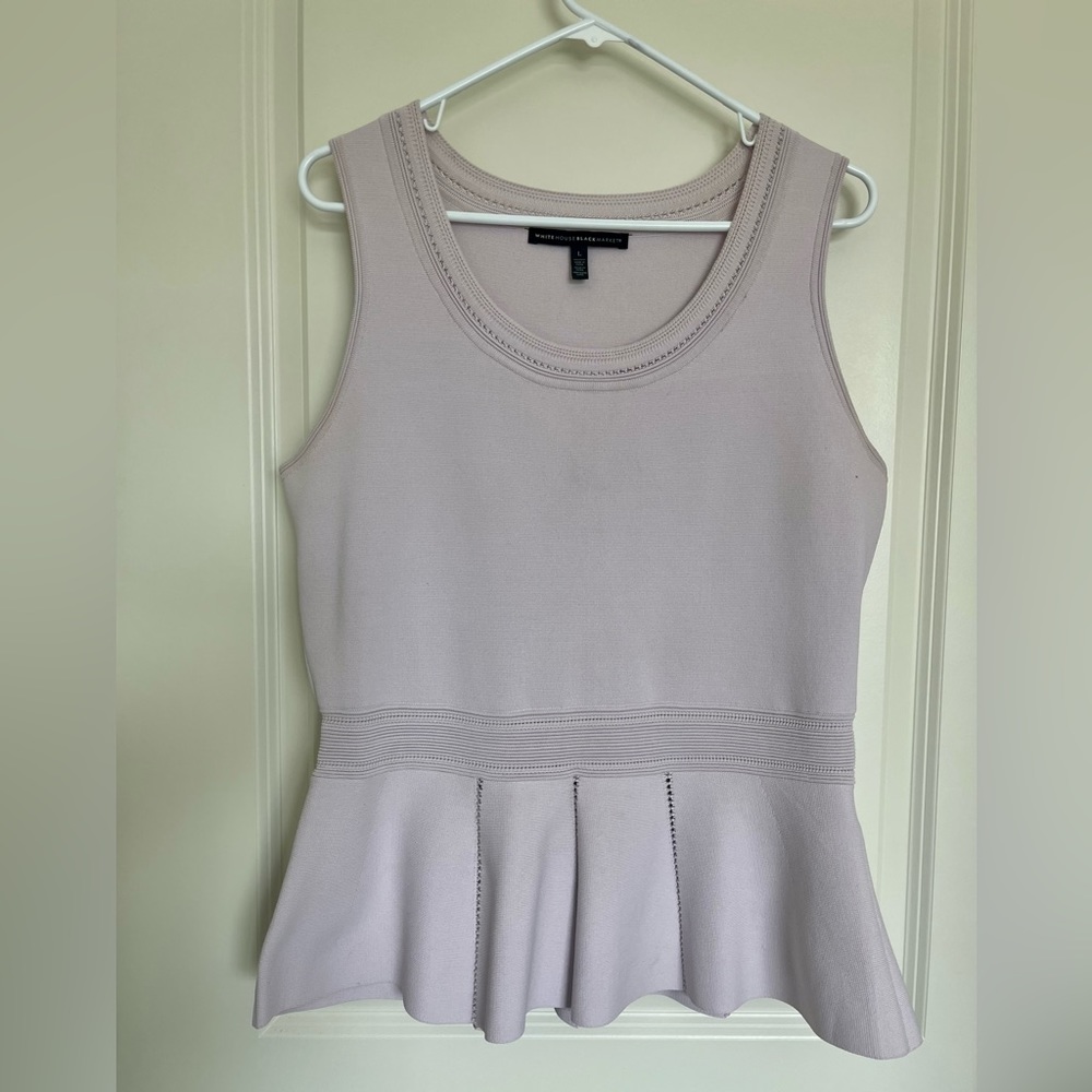 White House Black Market Large Lavender top